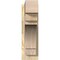 Ekena Millwork Merced Block Rough Sawn Outlooker, Douglas Fir, 6"W x 20"D x 20"H OUT06X20X20MRC05RDF - alternate 4